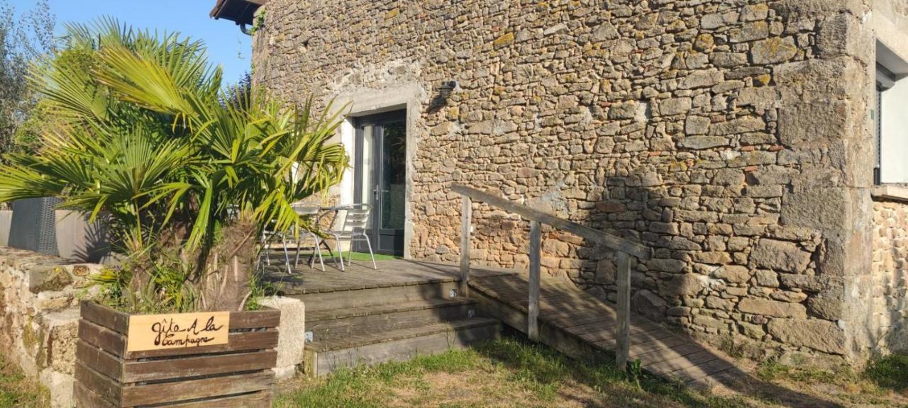 Gîte à la campagne Saint-Brice-sur-Vienne Exterior foto